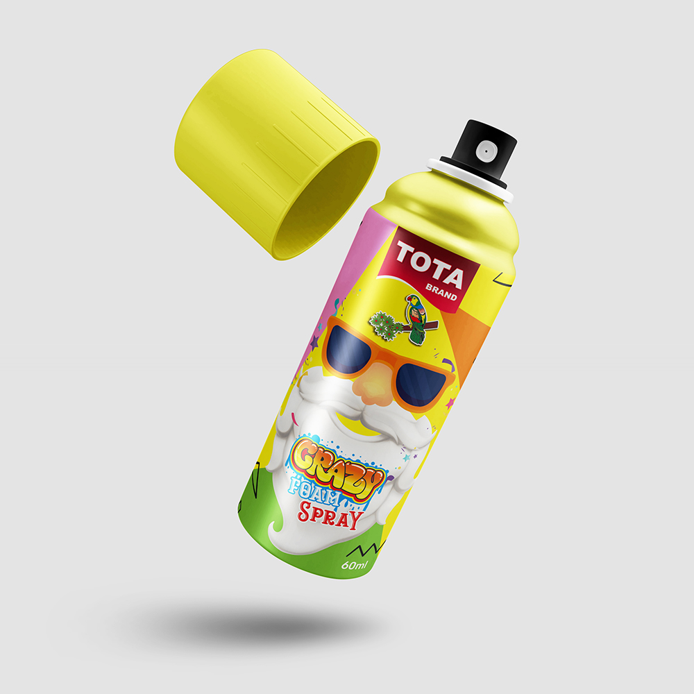 Tota Crazy Foam Spray